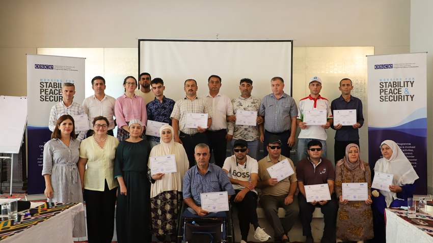 OSCE, TNMAC Boost Support for Mine Survivors in Tajikistan