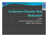 Ecosystem Disasters Risk Reduction 